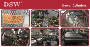 Cryogenic Dewar Tank, cryogenic liquid cylinders