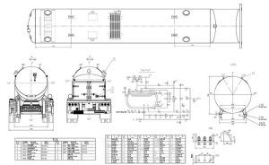 20M3 Cryogenic Storage Tank , LOX storage tank