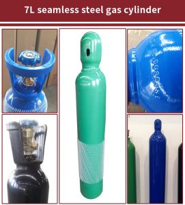 7L oxygen gas cylinders,Oxygen gas bottle