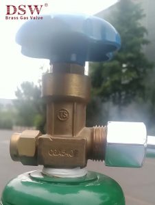CGA 540 oxygen cylinder valve, oxygen valve