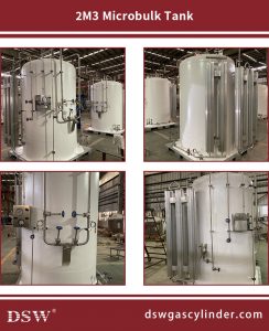 2M3 MicroBulk Cylinders,Microbulk Storage System