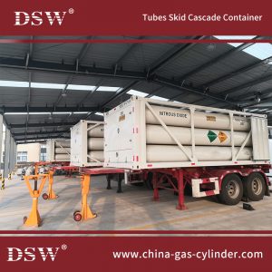 Tubes Skid Cascade Container