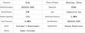  cryogenic liquid container