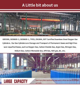 40L oxygen gas cylinders,40liter oxygen cylinders