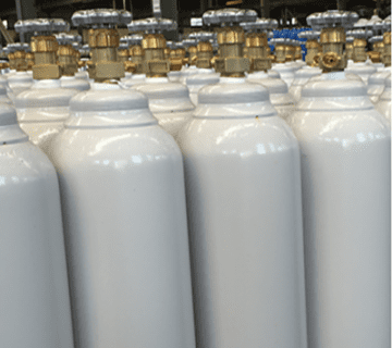 A gas cylinder is a pressure vessel for storage 360x320