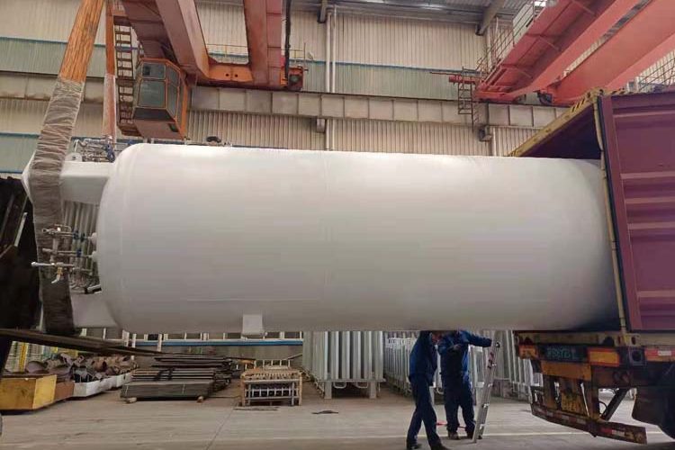 cryogenic liquid tanks for liquid oxygen, nitrogen, argon, carbon dioxide