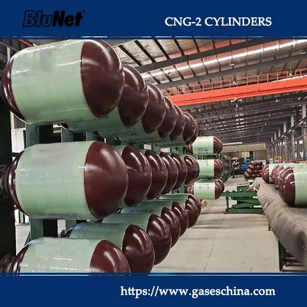 Type-2 CNG cylinders for safe and efficient compressed natural gas storage