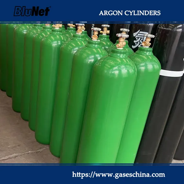 ISO 9809 1 argon cylinder 50L high pressure steel gas cylinder for MIG TIG welding and laboratory use