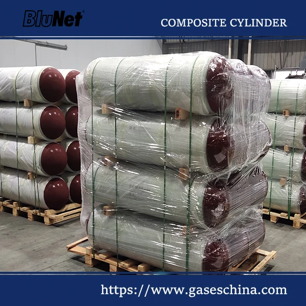 DSW lightweight composite gas cylinder for automotive use certified to ISO 11439, DOT and EN standards