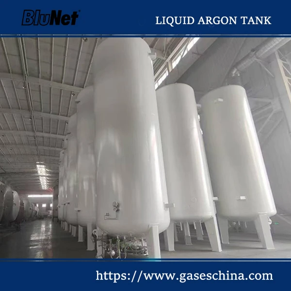 Liquid Argon Storage Tank for safe, efficient cryogenic storage in industrial, medical, and metallurgical applications