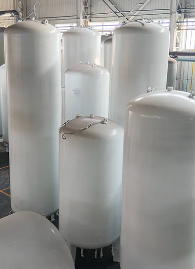 BluNet liquid nitrogen bulk tank for industrial and medical applications
