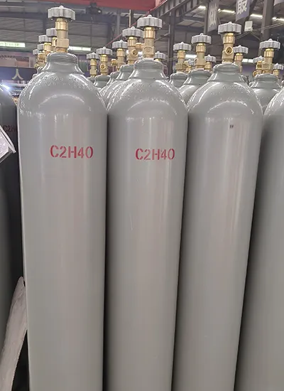 BluNet ethylene oxide ETO gas cylinder and tank for sterilization and industrial use