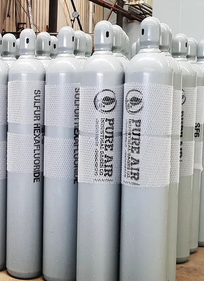 High purity SF6 gas cylinders from China supplier for electrical insulation and switchgear applications