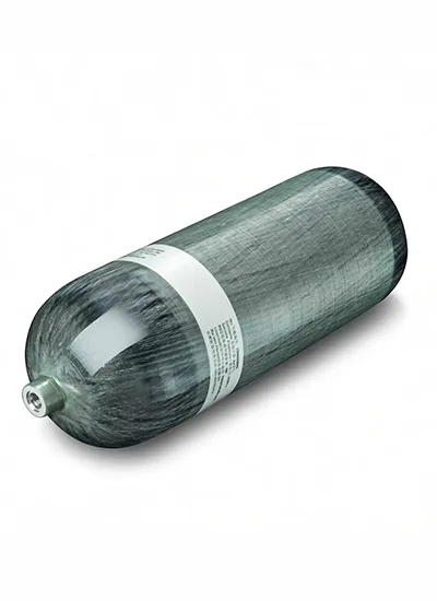 BluNet fiber wrapped composite gas cylinders